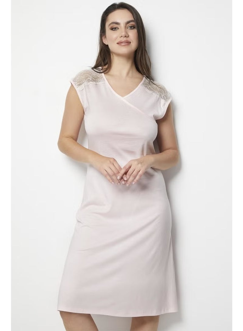 Miorre Long Combed Nightgown - Image 1